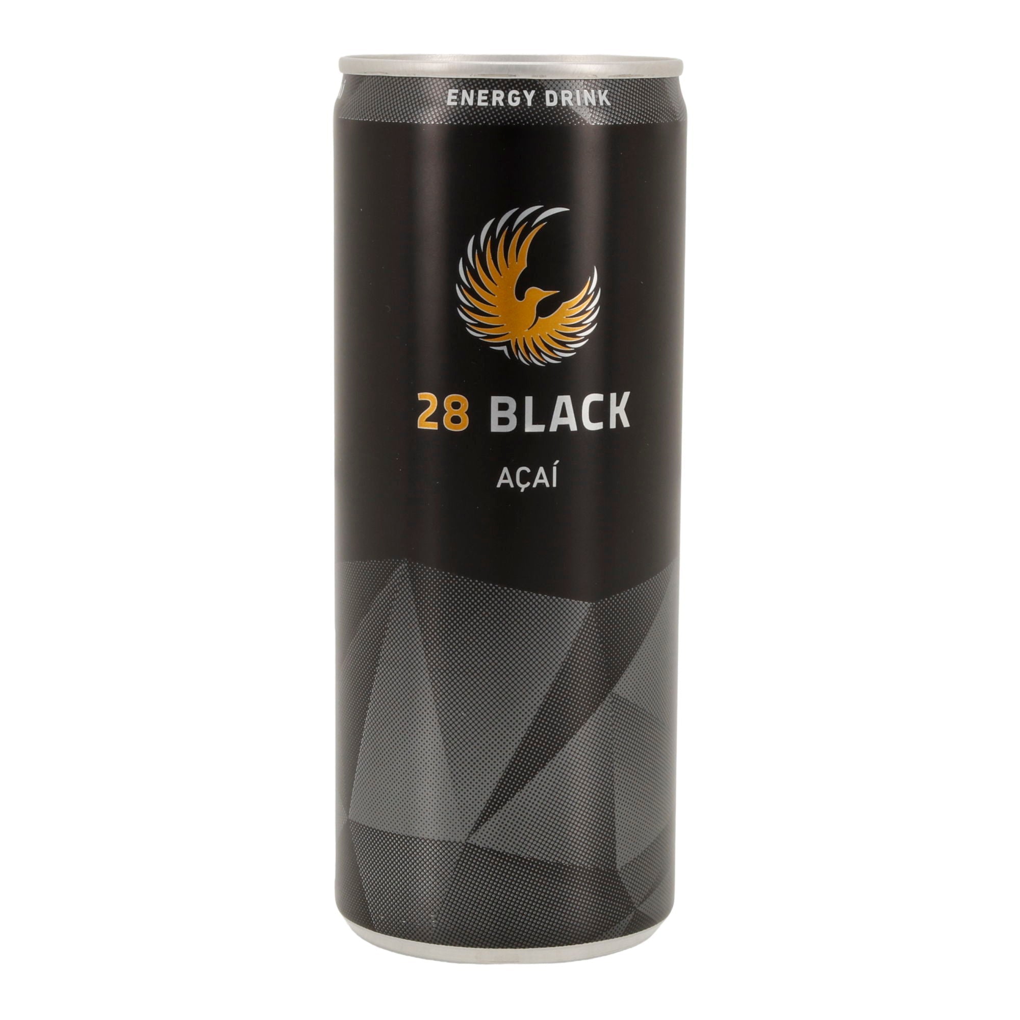 28 BLACK Energy Drink | Açaí-Geschmack | vegan & ohne Taurin | 250 ml 28 Black